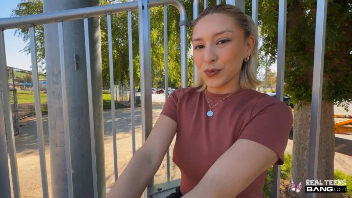 Bang! RealTeens - Mads Flores and Alex Jett - Mads Flores Gets Dicked Down On A Hike