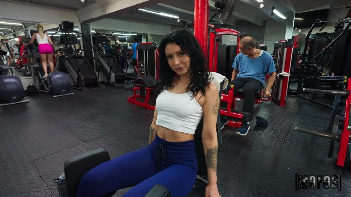 HesGotRizz - Raven Lane and James Angel - Sneaky Gym Nookie