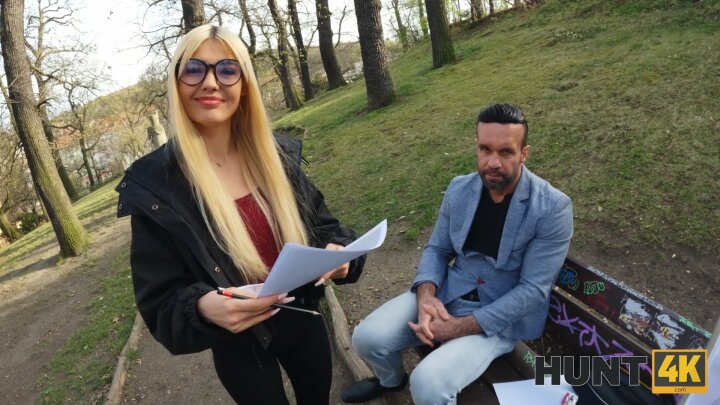 Hunt4K - Luna Bbunny and Stanley Johnson - A Penetrative Sketch