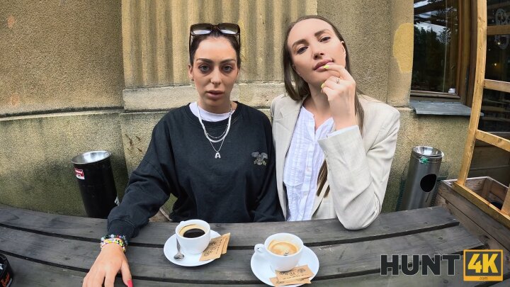 Hunt4K - Julia Maze and Stanley Johnson - Cum on, Girls!