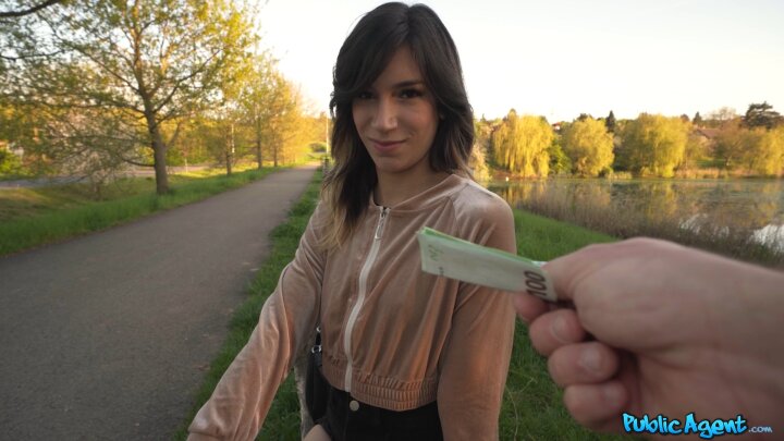 PublicAgent - Megan Love and Martin Gun - She Loves Cock Outdoors