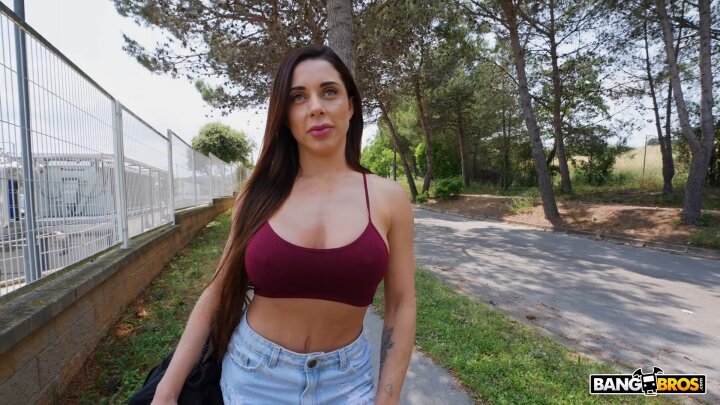 PublicBang - Luiza Marcato and Sergio Lagos - Brazilian Ass Loves Spanish Cock