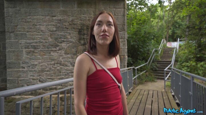 PublicAgent - Indy Lix and Martin Gun - Thin Russian Public Sex