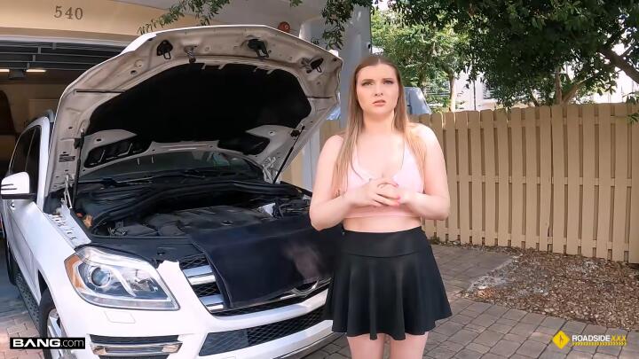 Bang! RoadSideXXX - Harlow West and Gi Joey - Harlow West Fucks Up Daddy's Car So She Trades Pussy To Get It Fixed