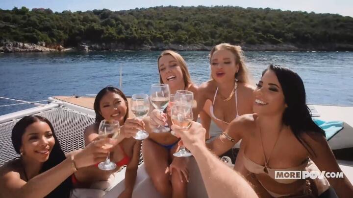 MorePOV - Alexa Flexy, Alexis Crystal, Lia Lin, May Thai and Megan Fiore - The Bacherolette Party 5 Girls to Entertain