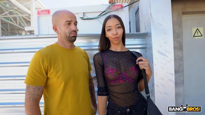 PublicBang - Lia Lin and Porto De Bilbao - Fucked Under the Bridge