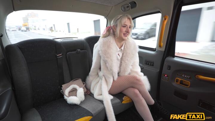 FakeTaxi - Sunflower Doll and Alexander Tda - Blue Eyed Blonde Waitress