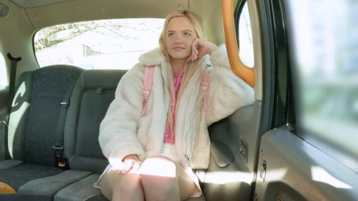 FakeTaxi - Novella Night - Blonde Russians 1st Creampie