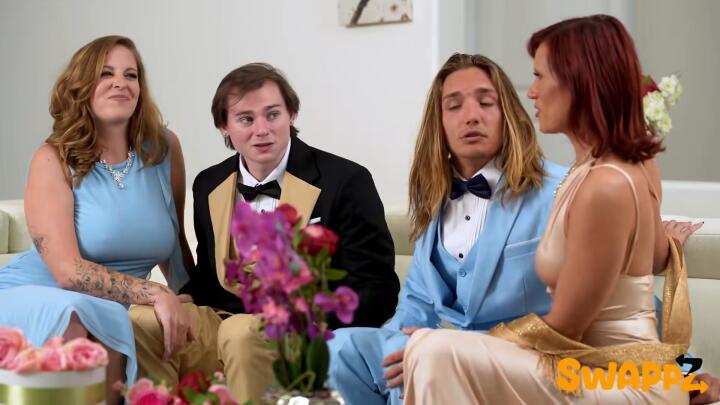 MomSwap - Annie King and Kell Fire - “One Pussy Forever. Nah. Let’s Make a Deal” Wedding Day Swap