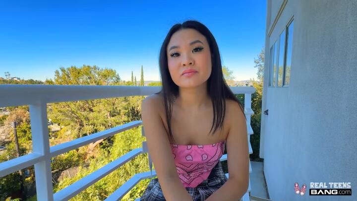 Bang! RealTeens - Sakura Lin's Bushy Pussy Gets Publicly Plowed