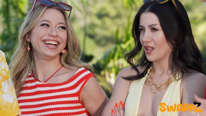 DaughterSwap - Summer Kline and Natalie Brooks - “WTF?! My Bikini Dissolved!!” Fun In the Summer Sun Swap
