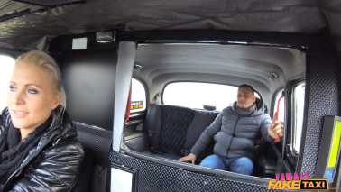 FemaleFakeTaxi - Kathy Anderson - Lady driver sucks and fucks cock