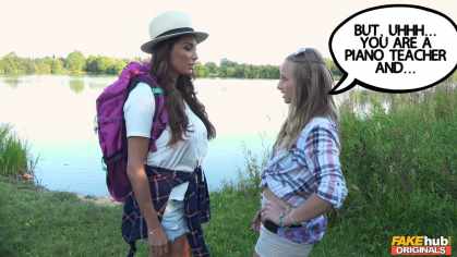 FakehubOriginals - Anissa Kate And Lady Bug - The Campfire