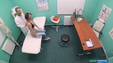 FakeHospital - Thick dick stretches shaven pussy Marci Matty